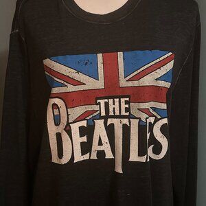 The Beatles Union Jack Long Sleeve Graphic Shirt Men’s M